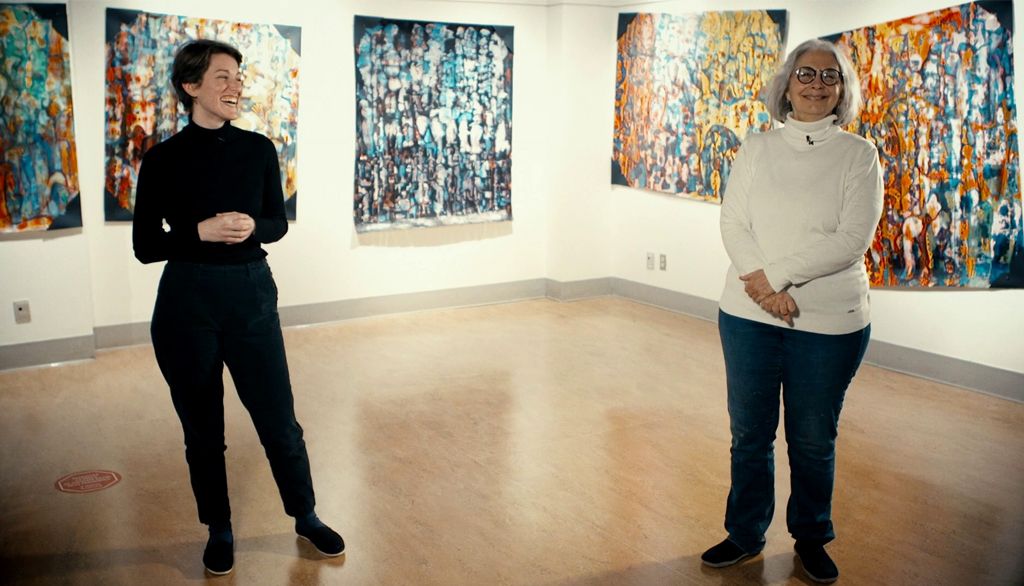 Roxy Russell et Lucie Gagnon