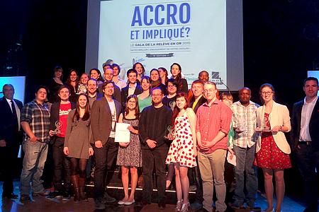 Les lauréats du Gala de la Relève en or 2015