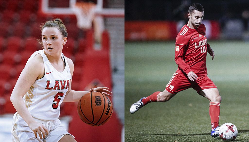 Carrie-Ann Auger et Jonathan Vallée pratiquent leur sport avec intensité depuis très longtemps. Disciplinés, structurés et travaillants, ils mènent avec succès deux «carrières» de front: d’exigeantes études universitaires et la pratique, comme athlètes de haut niveau, de sports non moins exigeants.
