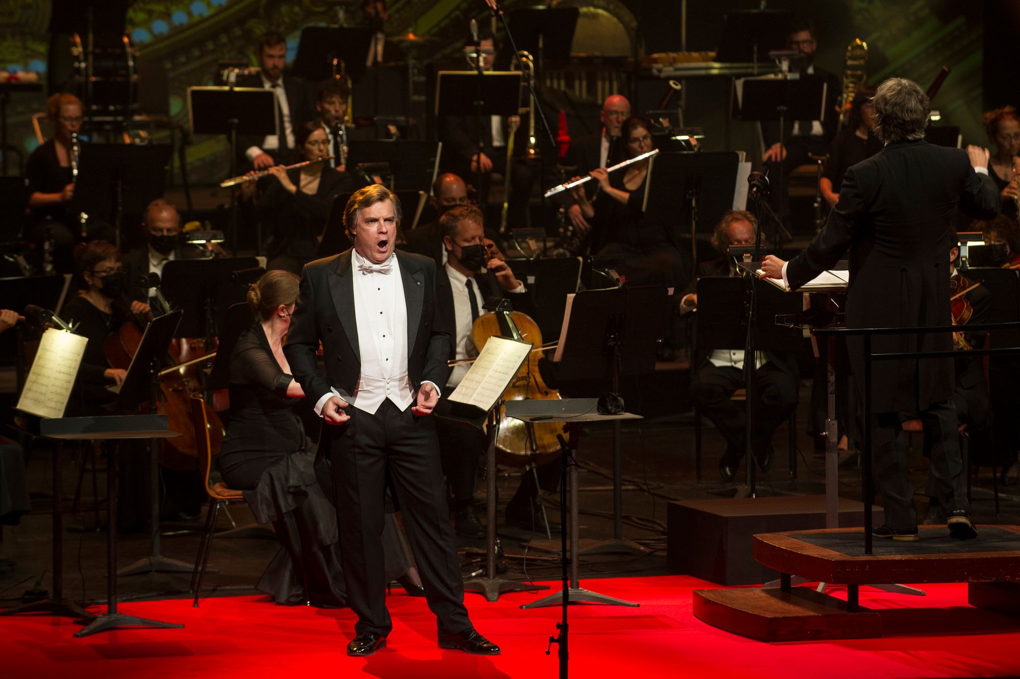 <p>Baryton de réputation internationale, Jean-François Lapointe a livré une impressionnante prestation lors du grand concert du Festival, L’opéra français en fête.</p>
