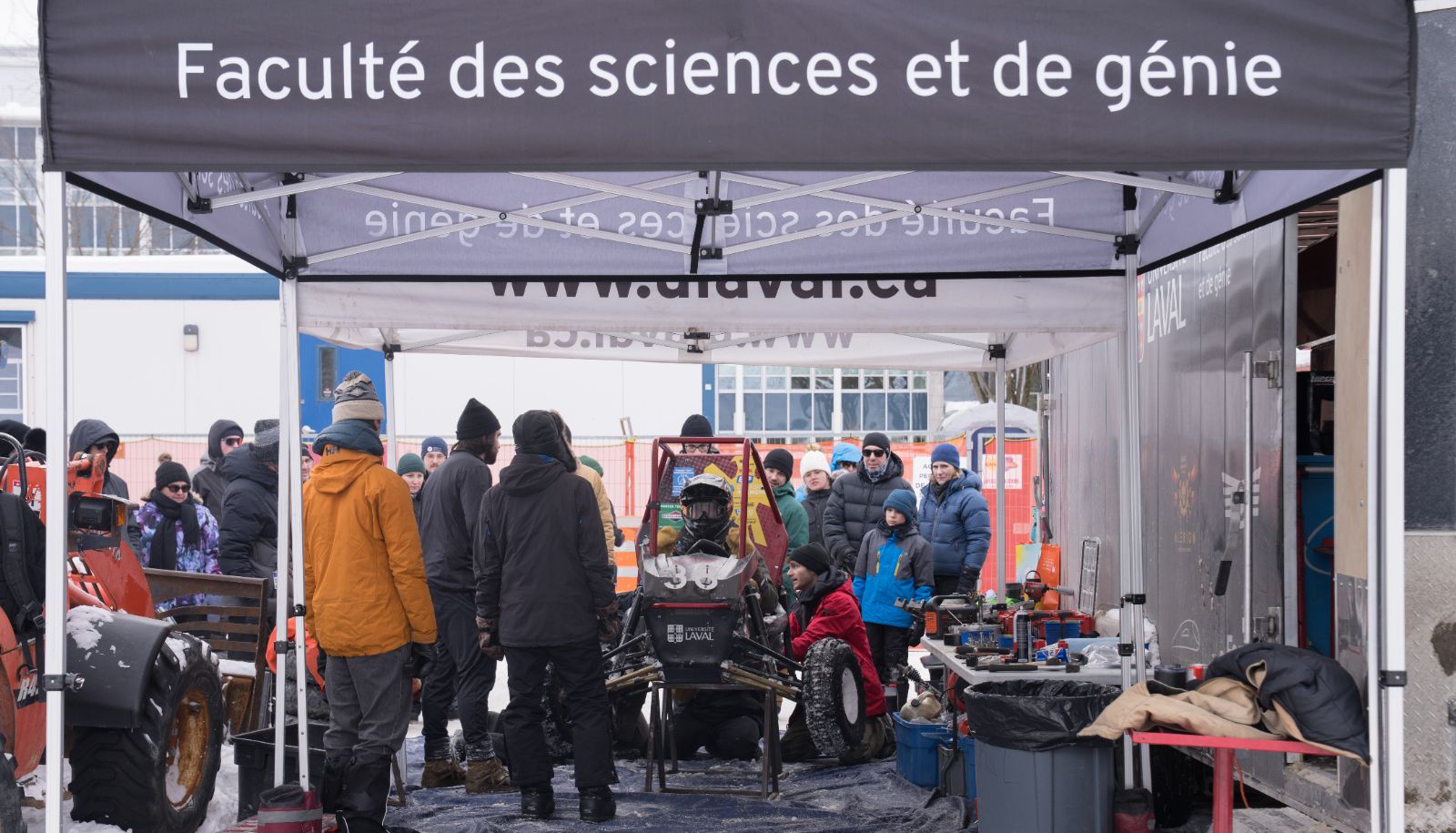 Un des deux bajas de l'équipe de l'Université Laval.