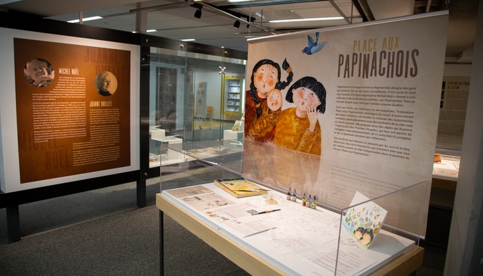 Les Papinachois débarquent à la Bibliothèque