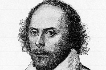<p>Le portrait Chandos. Une image tirée de Shakespeare Rare Print Collection, édité par Seymour Eaton, R.G. Kennedy & Co., Philadelphie, 1900, Collections de la Bibliothèque de l'Université Laval</p>