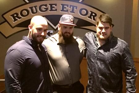 Jason Lauzon-Seguin, Philippe Gagnon et Charles Vaillancourt