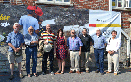 William Moss, Marcel Moussette, Michel Fortin, Allison Bain, Bernard Garnier, Jean-Jacques Adjizian, Claude Dubé et Réginald Auger.