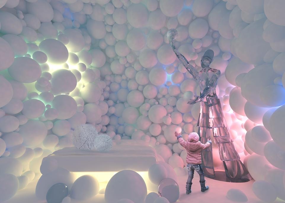 La suite avec le jongleur de glace telle qu'imaginée par Delphi Laforest Pradet. 