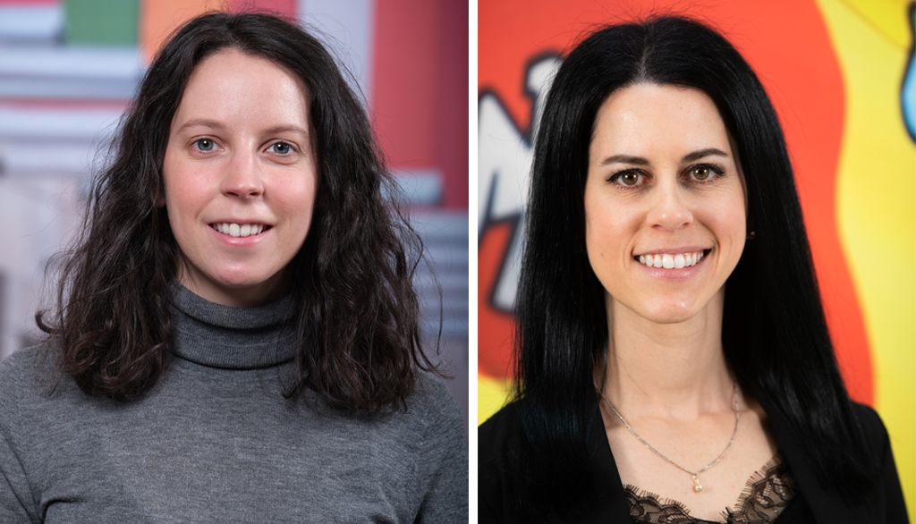 Valérie Hervieux et Amélie Bourdages