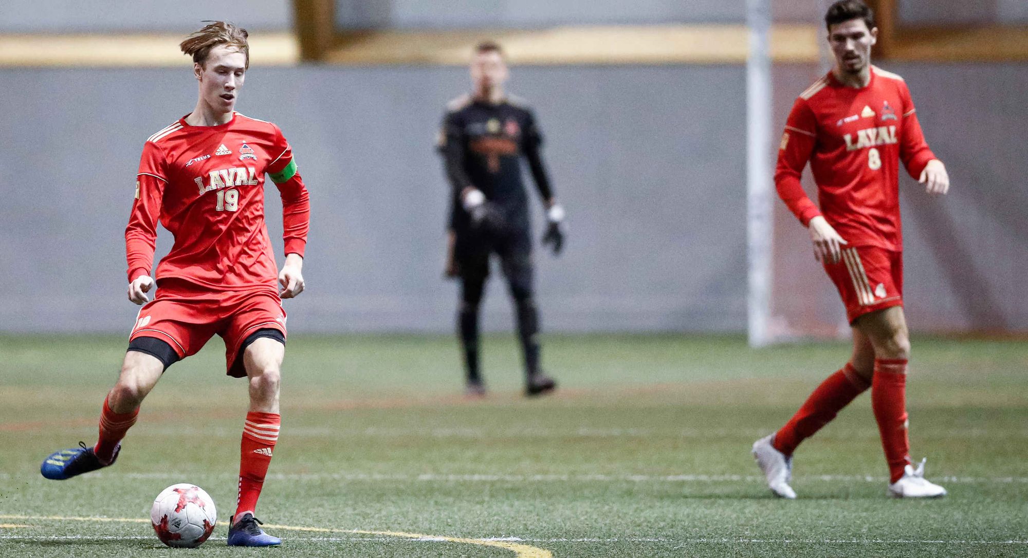 Jean-Philippe Lévesque, du club de soccer Rouge et Or