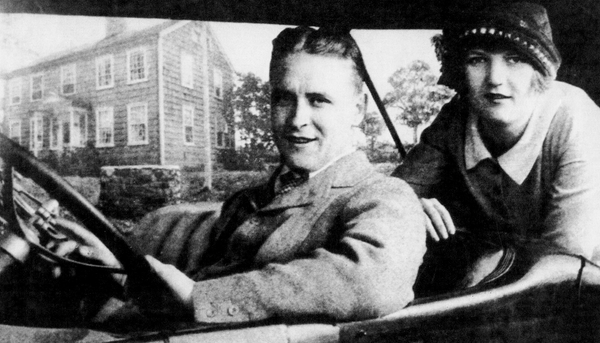Les écrivains Francis Scott Fitzgerald et Zelda Sayre en 1920