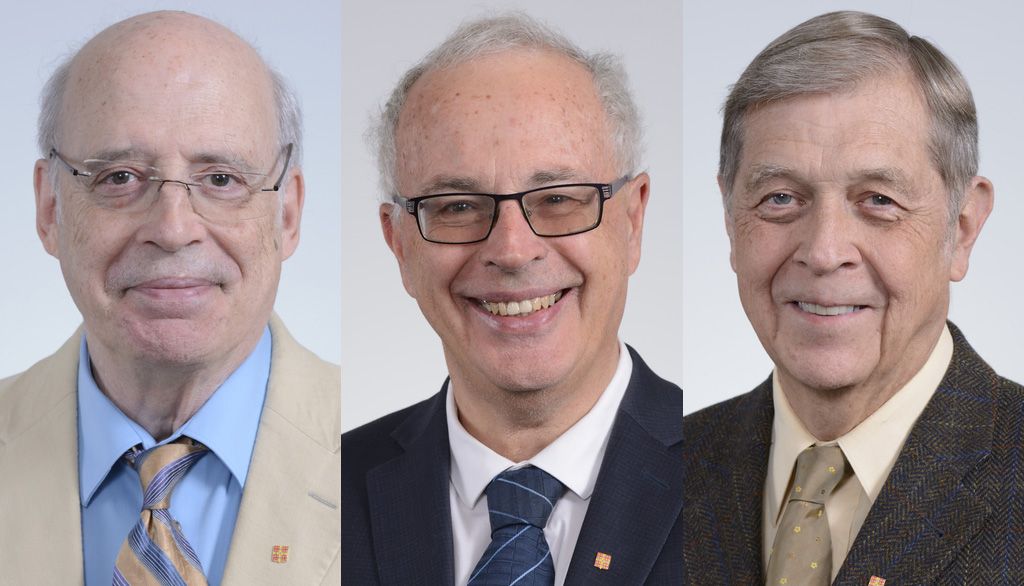 Bernard Fortin, Guy Laforest et James Douglas Thwaites