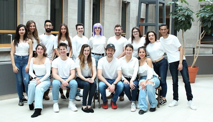 <p>La majeure partie de la délégation de l’Université Laval aux MBA Games 2022.</p>