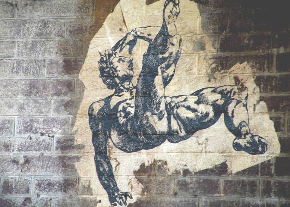 Chute de l'homme