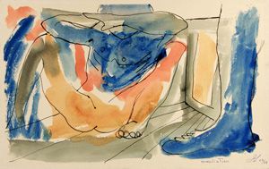 Jean Lapointe, Humiliation, 2007. Aquarelle et encre de Chine.