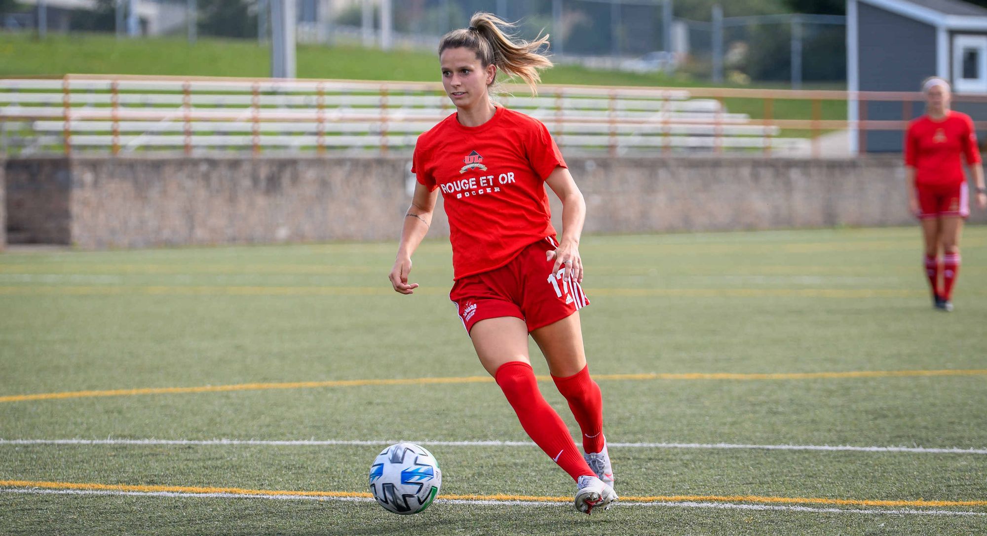 Arielle Roy-Petitclerc, du club de soccer Rouge et Or.