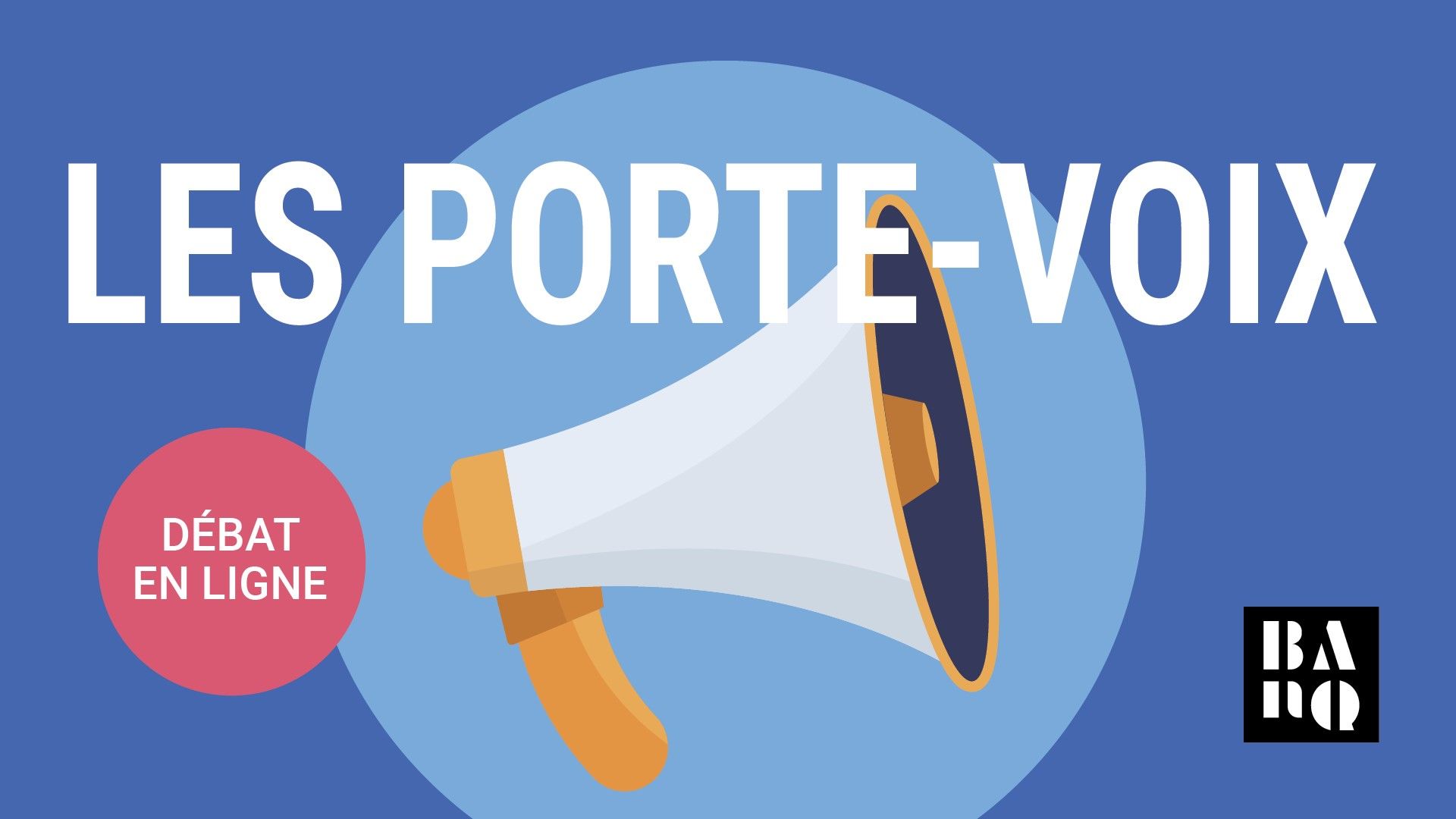 Les porte-voix est une série d'entretiens organisée par BAnQ pour débattre de sujets chauds.