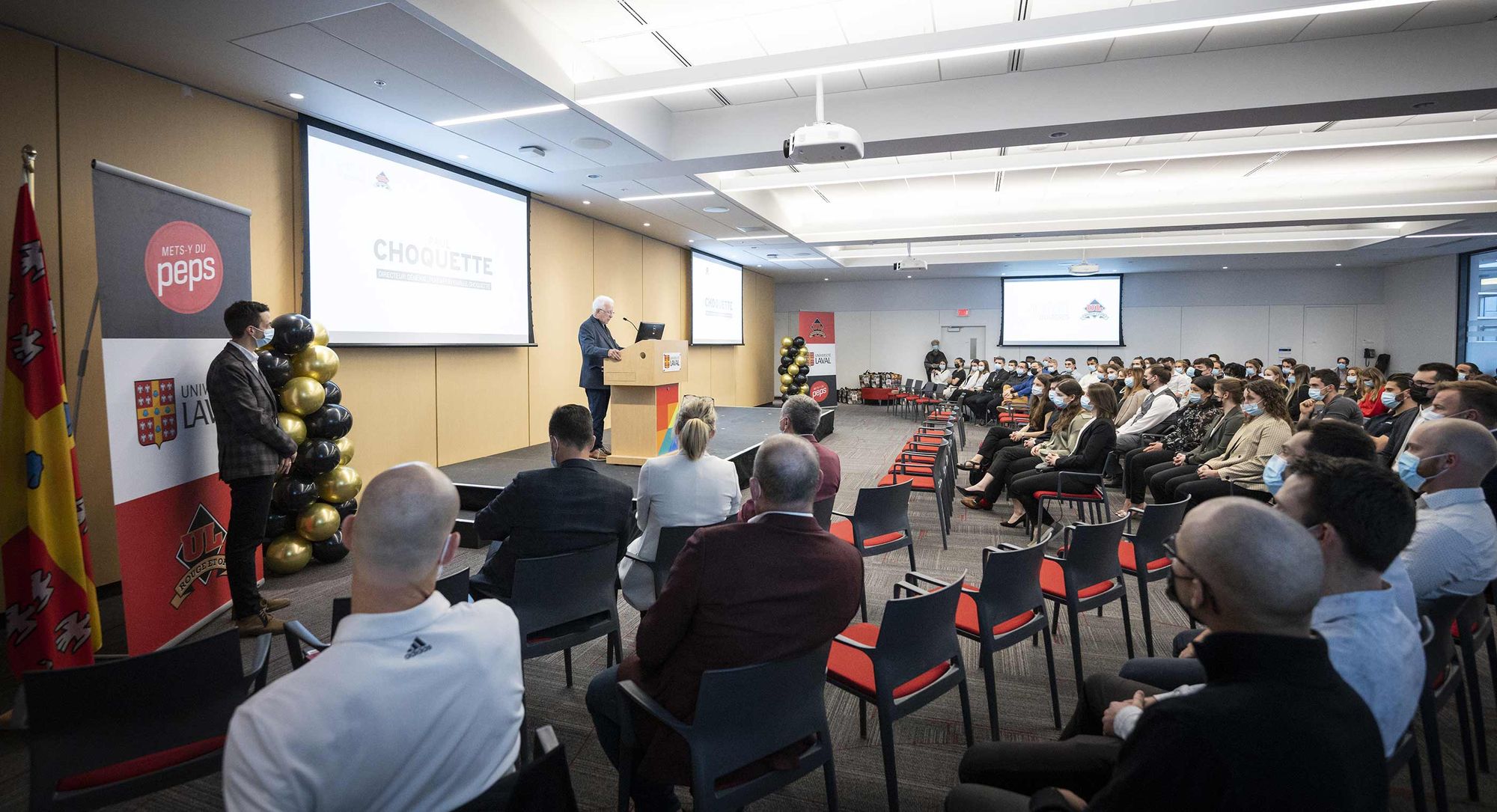 La remise de bourses 2022 du Rouge et Or de l'Université Laval.