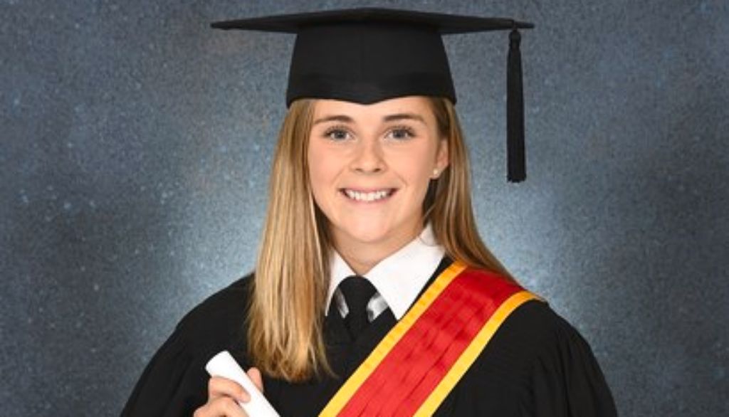 <p>Agathe Isabel, diplômée de l'Université Laval.</p>