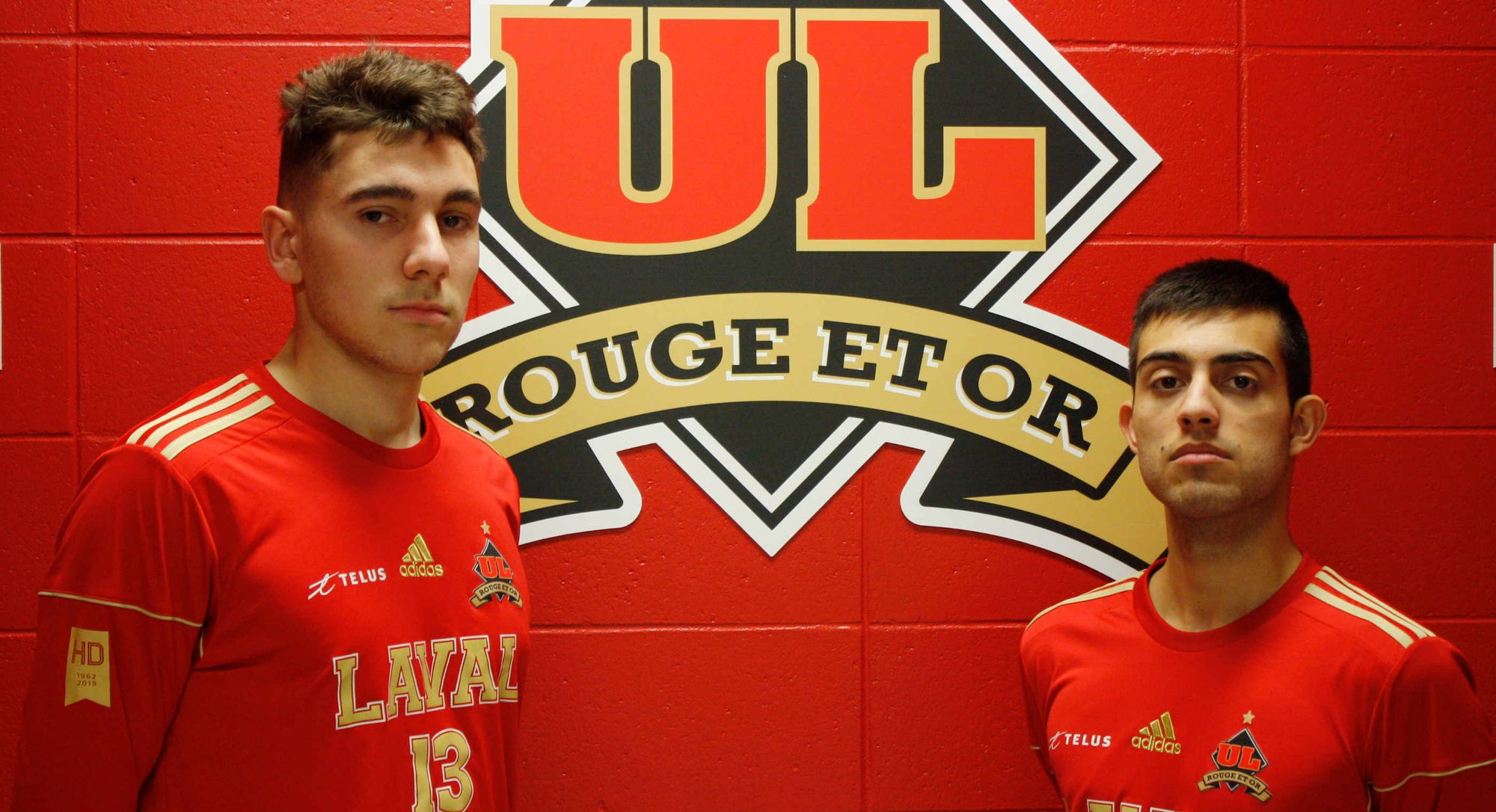 Jérémy Ménard et Edwin Ortiz-Bergeron, nouvelles recrues du club de soccer Rouge et Or.