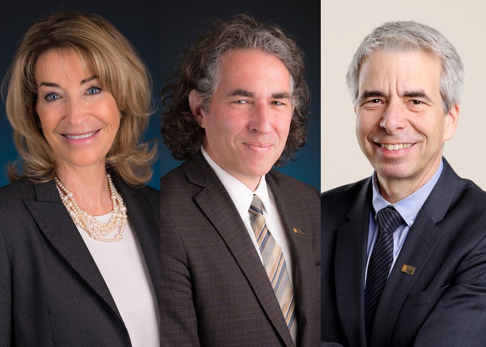 <p>De gauche à droite: Anne-Marie Laflamme, Julien Poitras et André Zaccarin.</p>