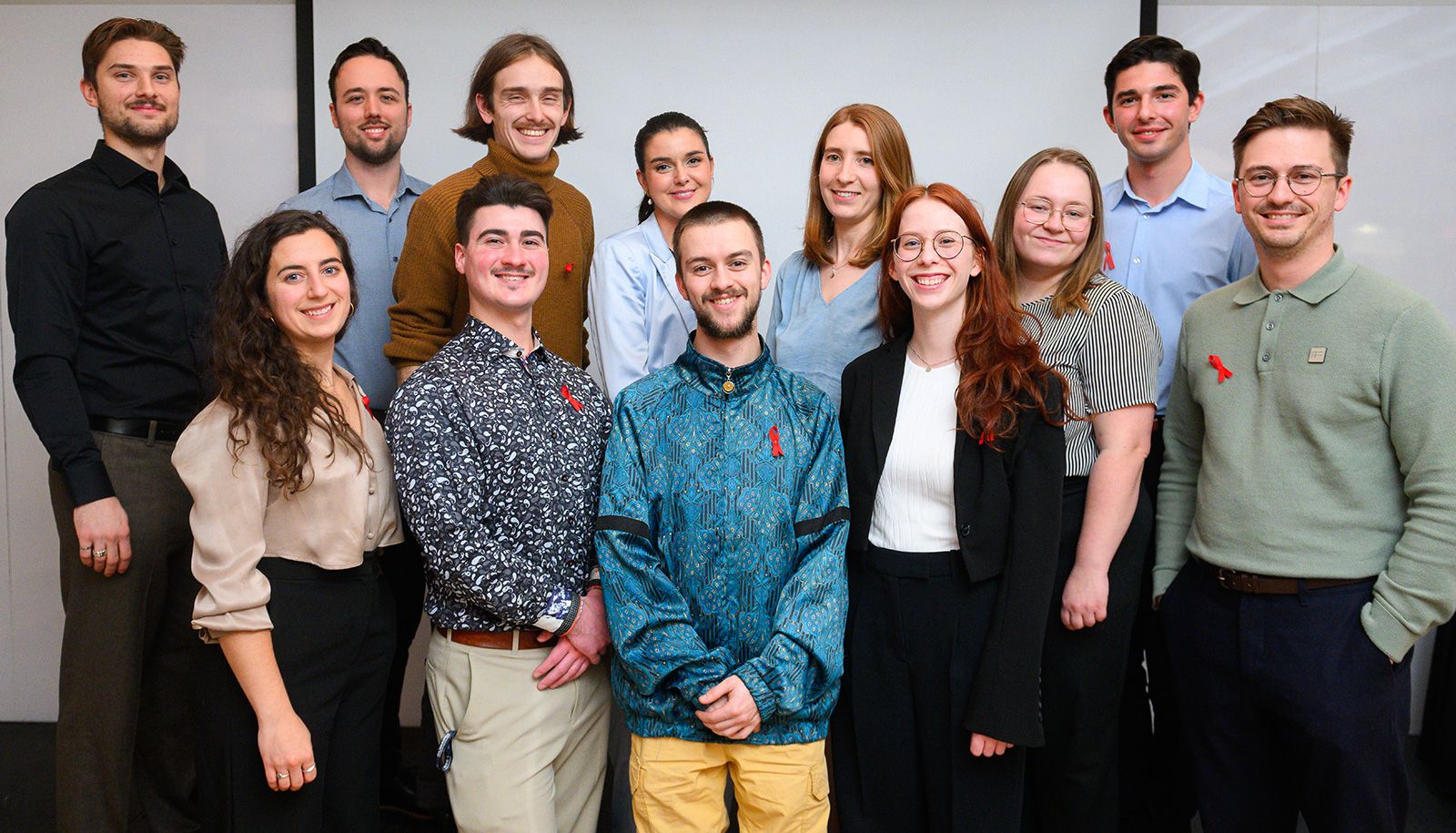 <p>La cohorte 2023 de l’Académie entrepreneuriale ULaval-CDIPQ, le 7 décembre dernier à La Centrale, l’espace entrepreneurial de l’Université Laval. Huit des neuf entrepreneurs inscrits à l’Académie étaient présents. Quatre associés, présents à plusieurs modules de formation, apparaissent également sur la photo. À l’avant: Frédérique Lavallée (Écoboeuf), Éthan Leclerc (Cambiodon), Dominic Lavoie (Ara Musique), Audrey Buteau (Tup), Rose Masson (Blabla Sous-vêtements) et Anthony Laliberté-Vincent (Atelier Filz). À l’arrière: Félix-Antoine Bédard et Philippe Gaumond (Rorqual), Marc-Antoine Déry (Ara Musique), Elisabeth Turcotte (Déniche ton chien), Marine Queffeulou (Kalego Solutions), Benjamin Allen (Tup).</p>