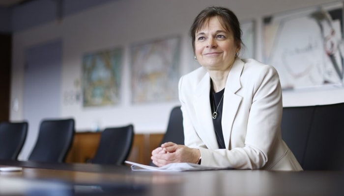 La vice-rectrice aux études et aux affaires étudiantes, Cathia Bergeron, est responsable du chantier Les études tout au long de la vie.