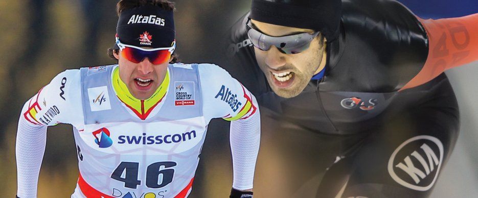 Deux étudiants, Alex Harvey et Muncef Ouardi, se joignent aux meilleurs athlètes de la planète et participent aux XXIIes Jeux olympiques d'hiver.