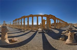 Grande colonnade, Palmyre, Syrie