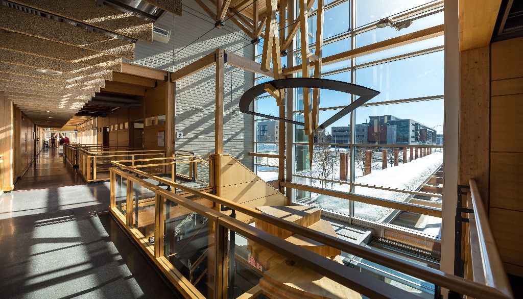 <p>Le pavillon Gene-H. Kruger</p>