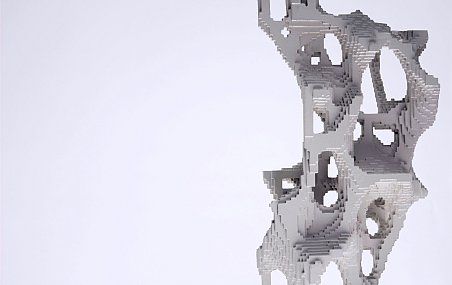 <p>Prototype de structure réalisé dans le cadre du doctorat sur mesure en architecture de Samuel Bernier-Lavigne, actuel directeur du Laboratoire de fabrication numérique à l'École d'architecture. Dans sa recherche doctorale, celui-ci a exploré le potentiel créatif des outils numériques les plus avancés afin de développer des structures habitables se rapprochant de la performance montrée par des structures naturelles, comme les mousses et les structures osseuses. Ce processus émerge de la rencontre de concepts appartenant à plusieurs domaines d'expertise. Il s'inscrit donc particulièrement bien dans une formation doctorale.</p>