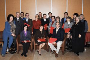 Les gestionnaires universitaires de la deuxième cohorte ont reçu leur attestation de fin de formation le 1er novembre, en présence du recteur Denis Brière.