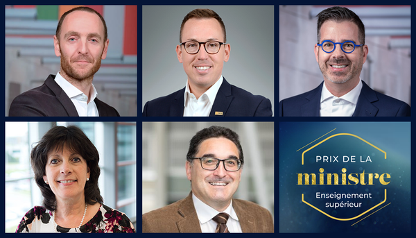 Charles-Olivier Amédée-Manesme, Pierre-Luc Brisson, Martin Dubé, Kathleen Lechasseur et Ivan Tchotourian
