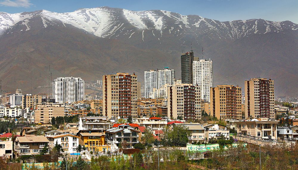 La ville de Téhéran