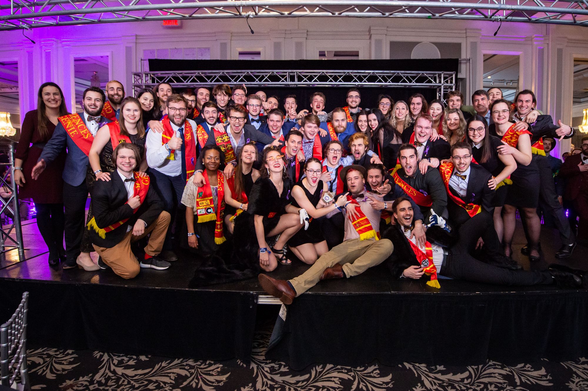 <p>Quarante-quatre étudiantes et étudiants de l’Université Laval, inscrits au premier cycle dans différents programmes de génie, ont participé aux Jeux de génie. Ils ont décroché la troisième place au classement général.</p>