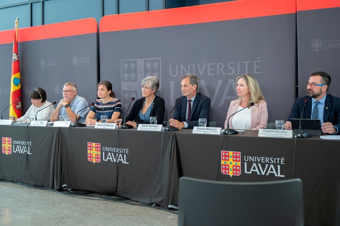 Conférence de presse de la rentrée.