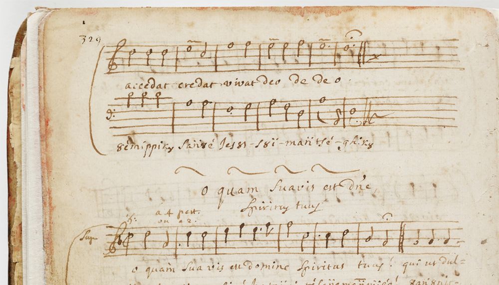 Paul-André Dubois a mené une recherche de longue haleine sur ce manuscrit de chants religieux rédigé vers 1745 par le jésuite Joseph Aubery.