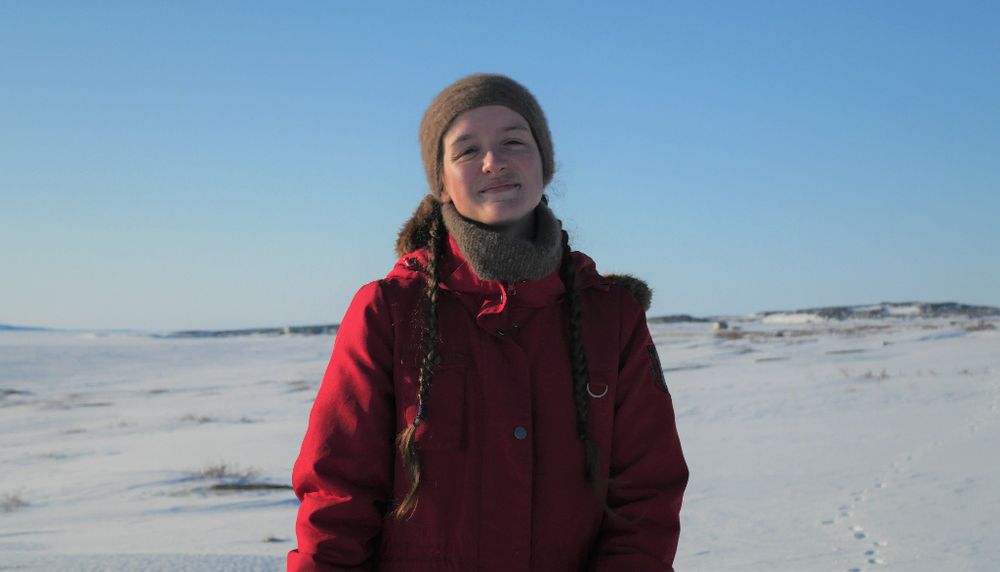 Rachel Guindon, étudiante à la maîtrise en biologie à l'Université Laval et membre du Centre d'études nordiques