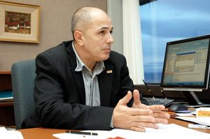 Eric Bauce, vice-recteur exécutif et au développement