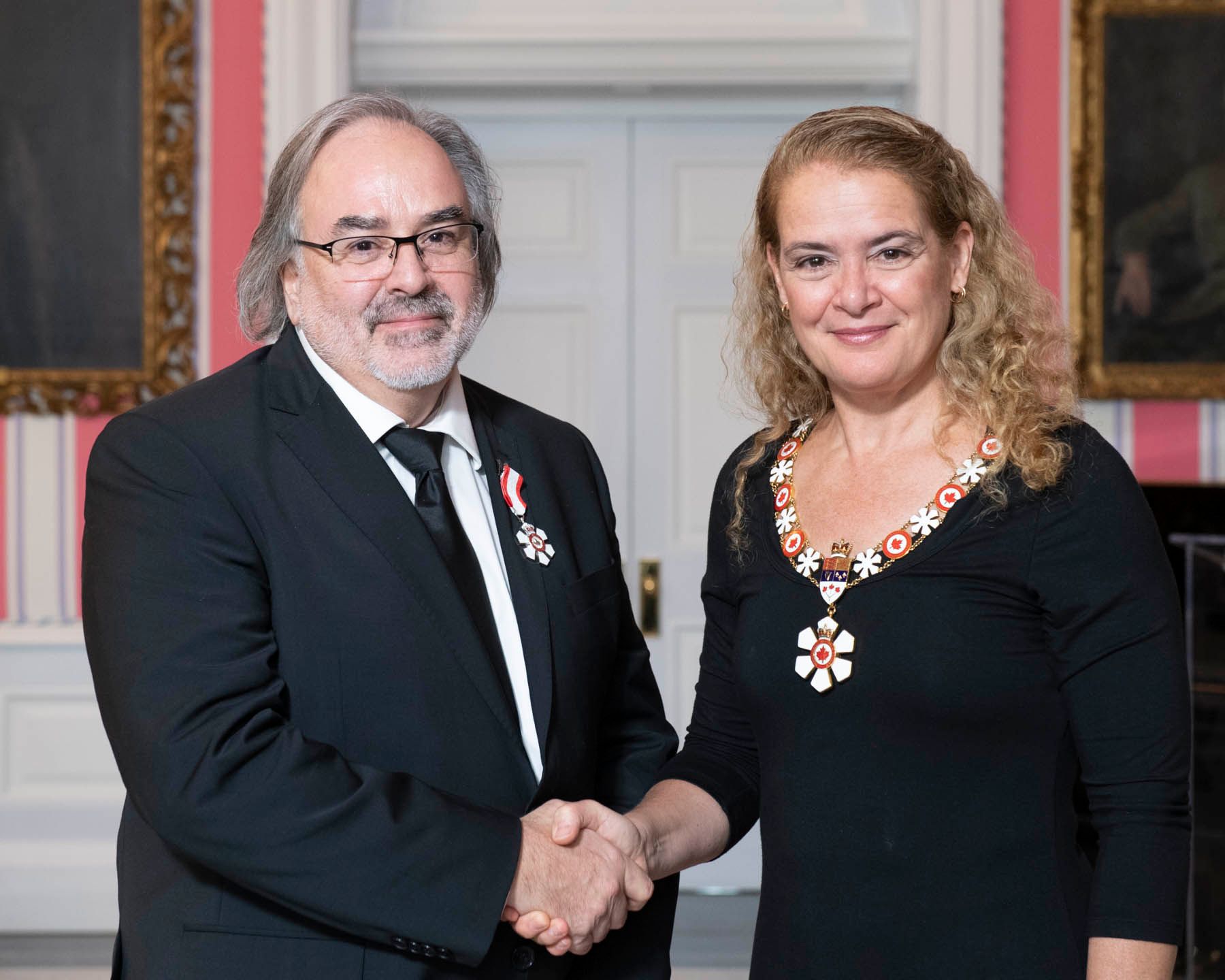 Gérard Duhaime et Julie PAyette