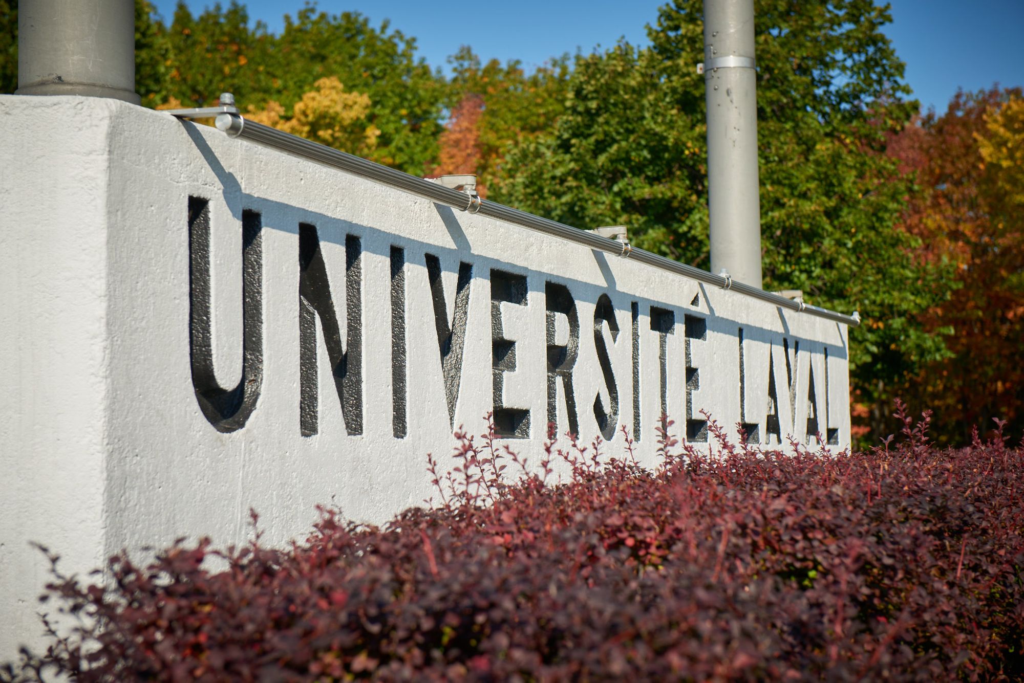 Vue aérienne du campus de l'Université Laval.