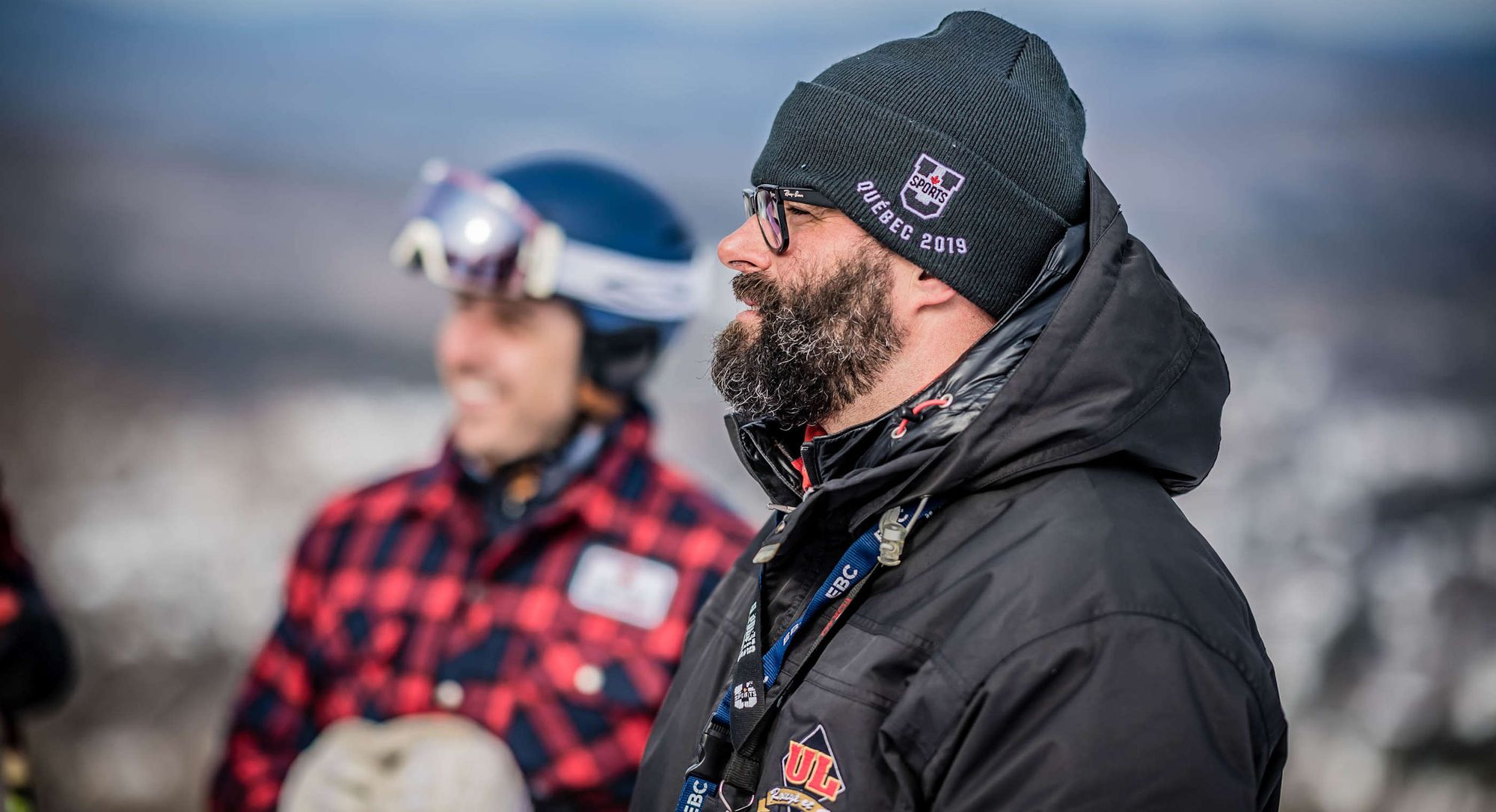 Sven Pouliot, ex-entraîneur du club de ski alpin Rouge et Or.