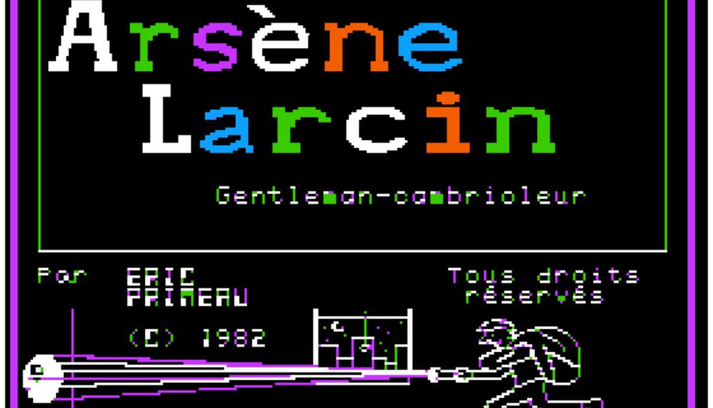 Le jeu Arsène Larcin, créé en 1982 sous la forme d'un roman interactif, consiste à résoudre différents dilemmes à partir d'une actualisation d'Arsène Lupin, gentleman-cambrioleur.
