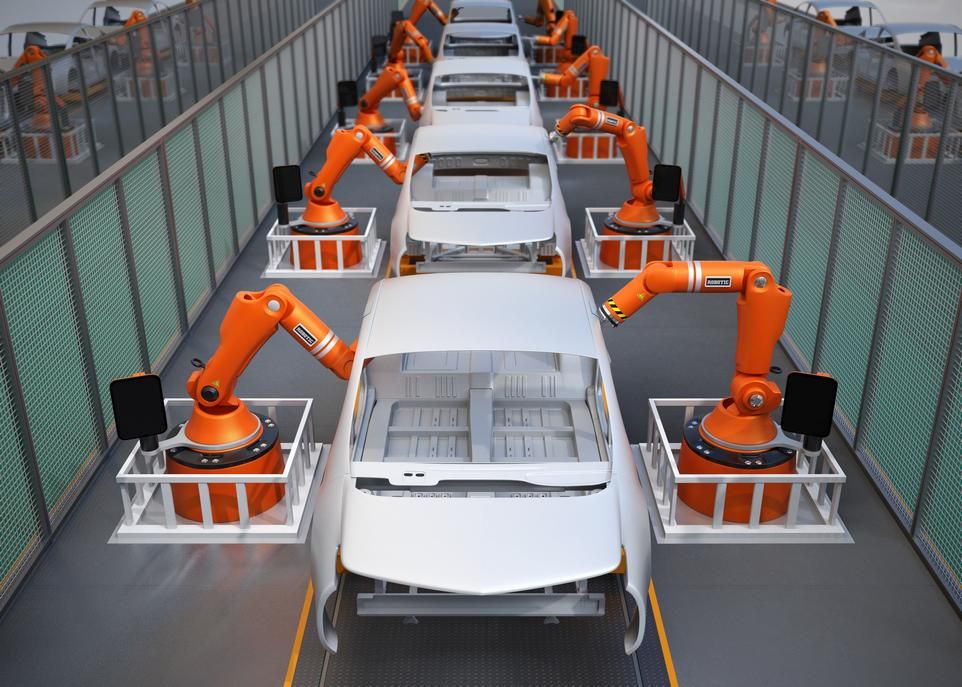 <p>Dans l'industrie automobile, les robots classiques assemblent les pièces sans assistance humaine. L'arrivée des robots collaboratifs pourrait changer cette façon de faire.</p>