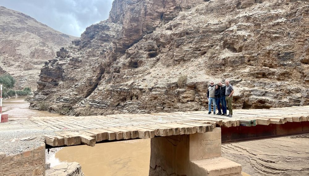 Visite du site minier de Zaida Mibladen Ahouli, au Maroc, en octobre dernier