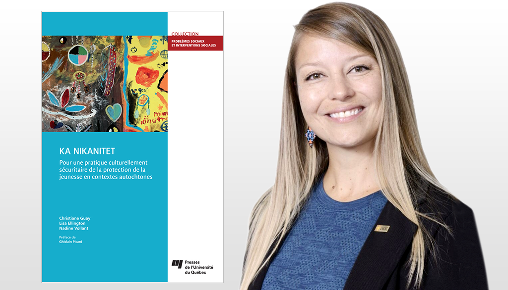 Lisa Ellington, professeure à l'École de travail social et de criminologie, a participé à l'écriture de ce livre.