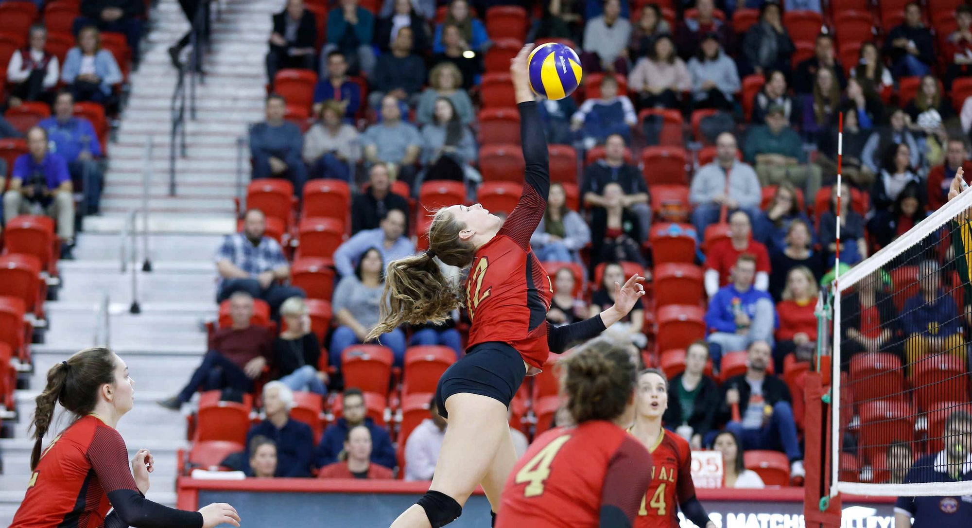 Anne-Sophie Tanguay, du club féminin de volleyball Rouge et Or.
