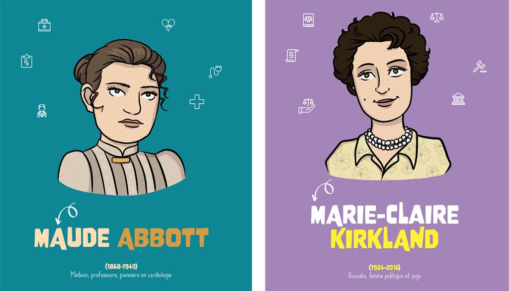 <p>Catherine Ferland, qui tenait à travailler avec une illustratrice du Québec ayant un intérêt pour l'histoire, a jeté son dévolu sur Constance Harvey après avoir vu son portfolio en ligne.</p>