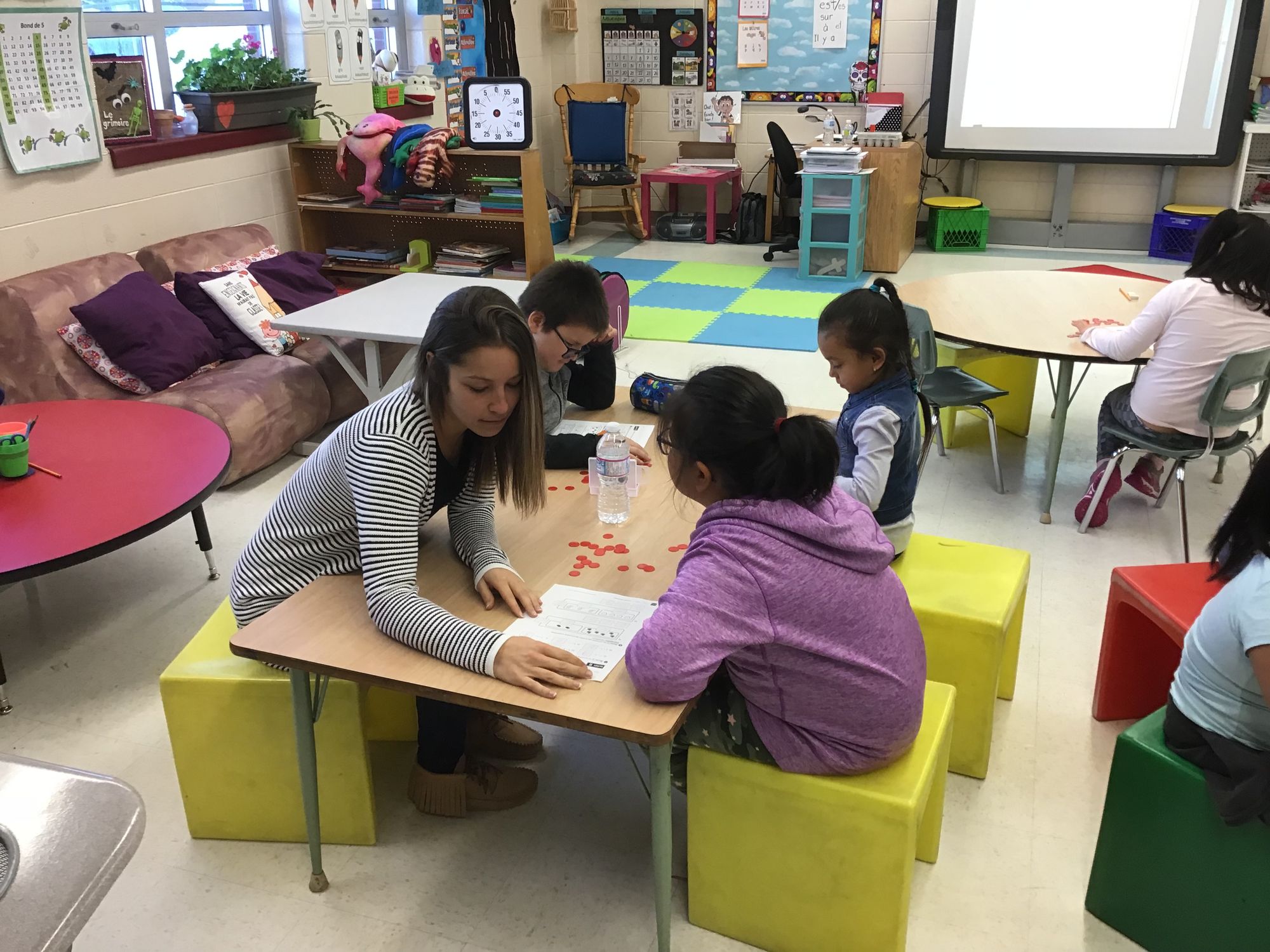 Mélina Picard-Dion, diplômée baccalauréat en éducation préscolaire et en enseignement primaire, effectuait un stage de quatre mois à Pessamit, à l’automne 2018.