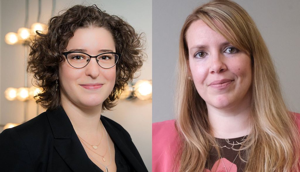 Journaliste indépendante et enseignante à l’Université Concordia, Gabrielle Brassard-Lecours a effectué une maîtrise en journalisme international à l’Université Laval. Journaliste pour La Voix de l’Est, Marie-Ève Martel est, pour sa part, détentrice d’un baccalauréat en communication publique et d’un certificat en science politique.