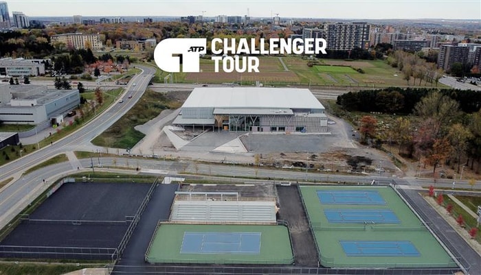 Le nouveau centre de tennis de l'Université Laval possèdera 16 terrains conformes aux normes internationales et un court central avec gradins.