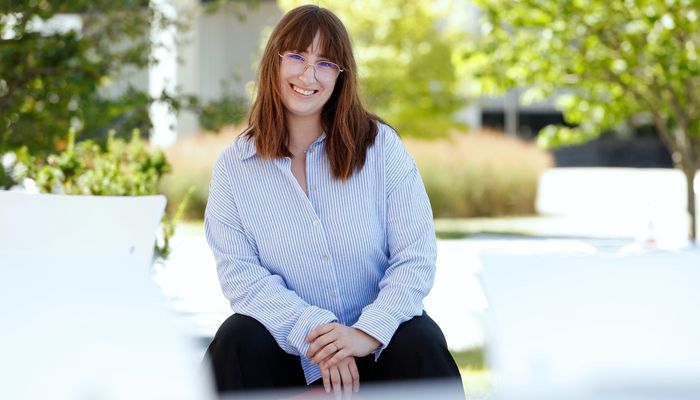 Ann-Frédérick Blais, étudiante-chercheuse en sociolinguistique